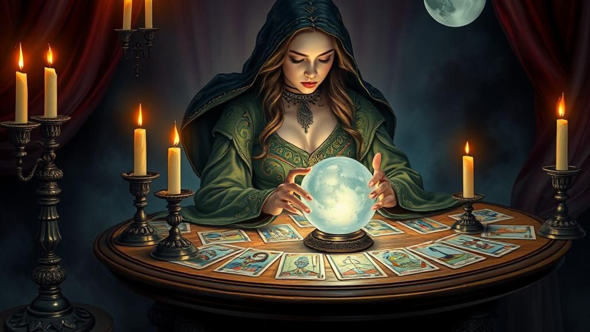 Médium tarot  : profil 8