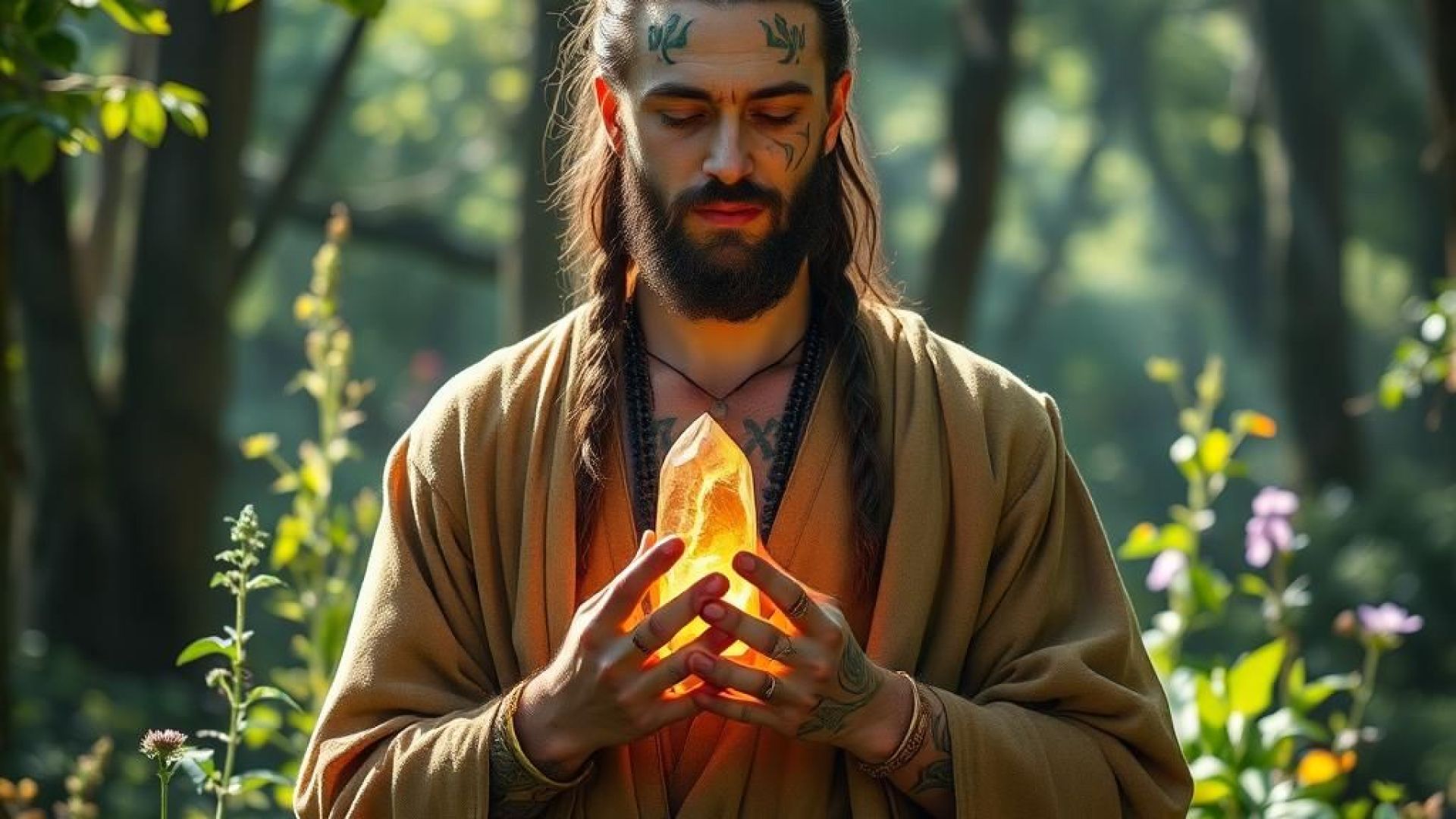 Lithothérapie et méditation  : profil 10